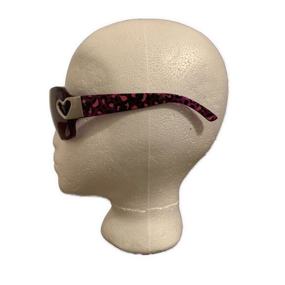 Panama Jack Womens Purple Leopard Print Wrap Sunglasses #14 - Picture 2 of 6